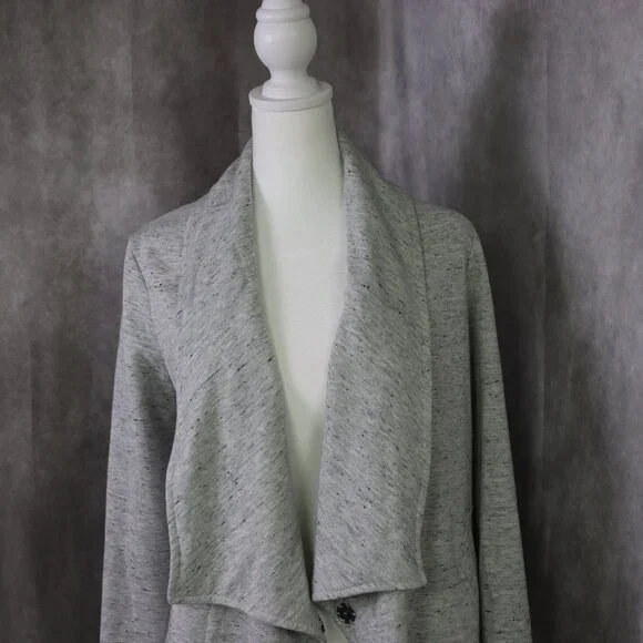 Anthropologie Jacket Womens Small Gray Saturday Sunday Lake Ridge Sweatshirt - Picture 3 of 13